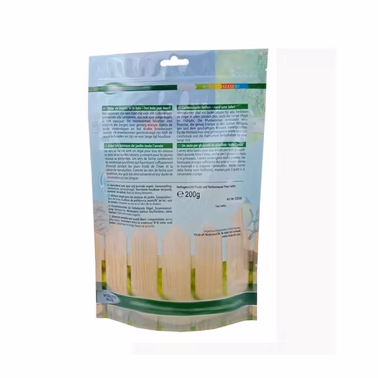 사용자 정의 측면 마치 상단 새 토끼 물고기 플라스틱 고양이 애완견 식품 포장 가방 Resealable 지퍼